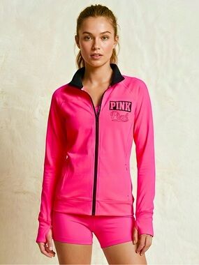 PINK Victoria's Secret Full-Zip Track Jacket